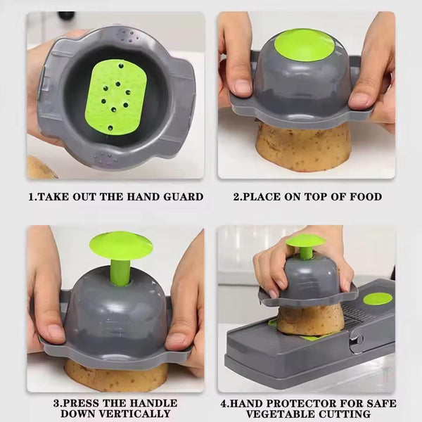 16 in 1 Multifunctional Vegetable Slicer Cutter