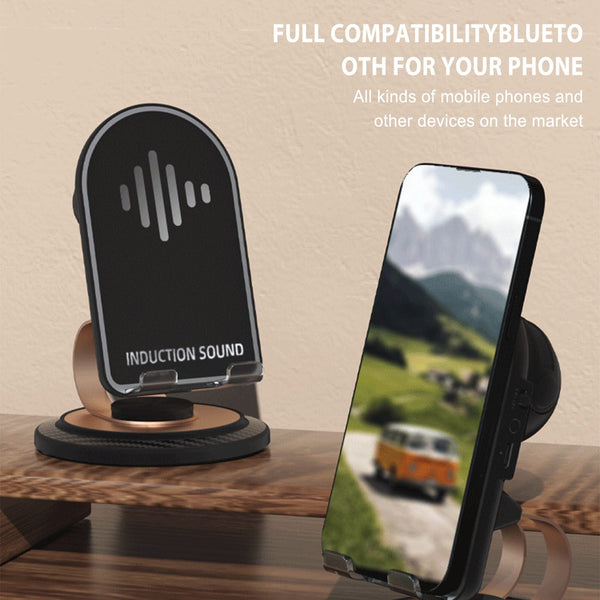 Induction Bracket Speaker/Power Bank/Phone Holder