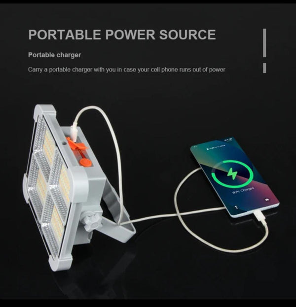 Solar Camping Flood Light