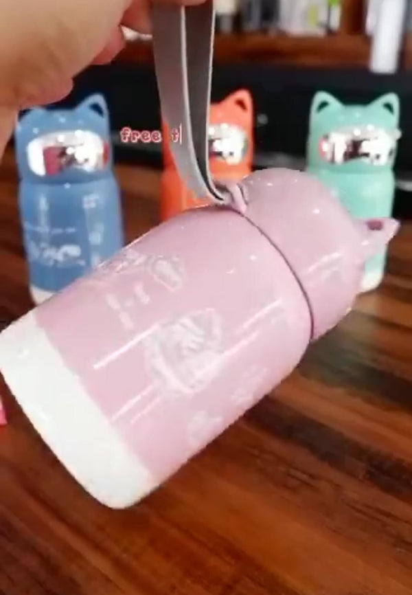 lucky cat water bottles