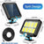 Solar Lights Outdoor-Security Flood Light