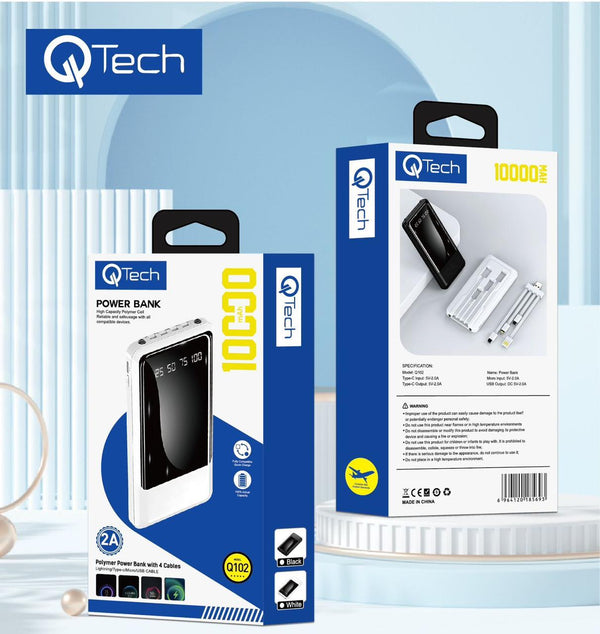 10000 mAh 2A Power Bank