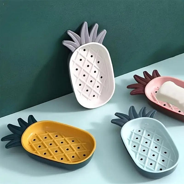 Soap Dish Set with Drainage Soap Tray