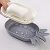 Soap Dish Set with Drainage Soap Tray
