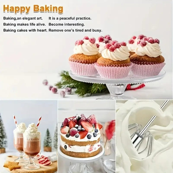 Manual beater Stainless Steel Hand Push Whisk