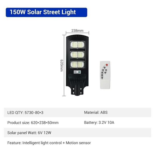 Integrated solar Light outdoor