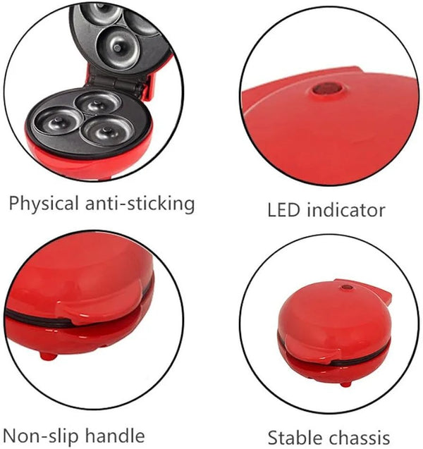 Compact Electric Donut Maker Machine