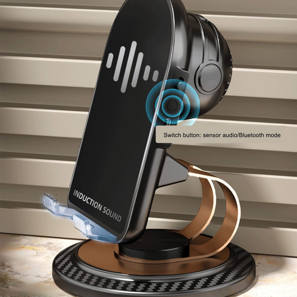 Induction Bracket Speaker/Power Bank/Phone Holder