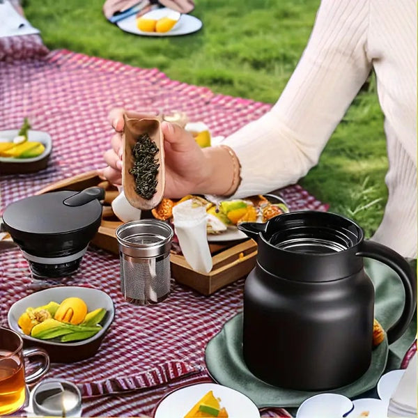 Tea Coffee Kettle with Ergonomic Handle