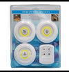 Multiple LED remote control light induction night light