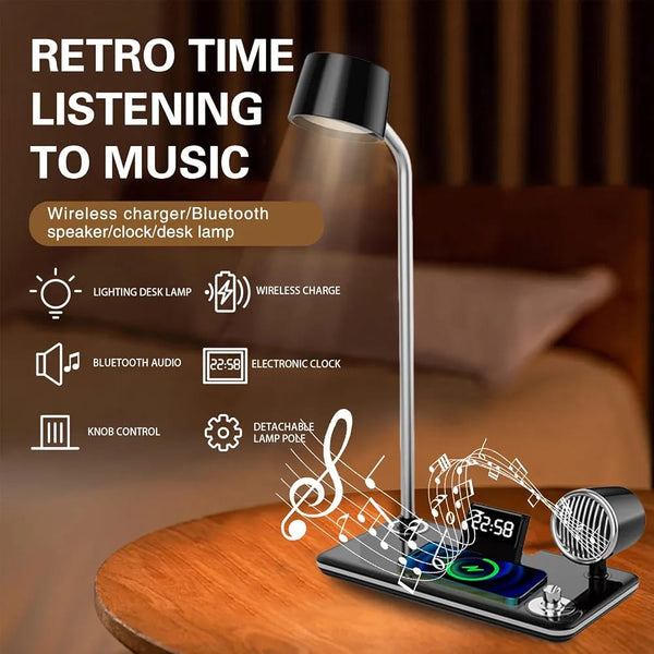 4 in 1 Smart LED Table Lamp I Multi