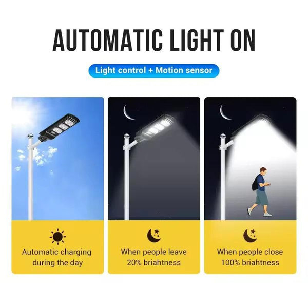 Integrated solar Light outdoor